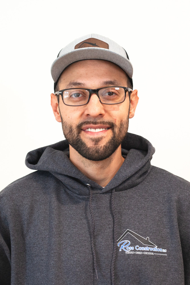 Adrian Reyes Bueno of Ross Construction, a custom home construction team member in Marathon, WI.